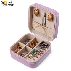 Pink Travel Jewellery Case