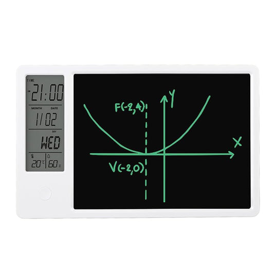 L54A Electronic Desktop Calendar with LCD Memo – Black