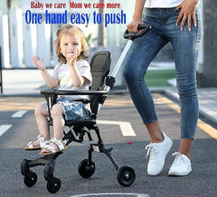 Lightweight Foldable Baby Stroller – Compact & Travel-Friendly Pram for Toddlers