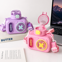 SnapSip Multi-Color Camera Water Bottle for Kids