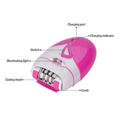 Kemei 189A Rechargeable Woman Hair Remover Machine