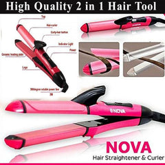 Nova Hair Straightener and Curler 2 in 1