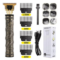 Vintage T9 Men's Hair Trimmer Metal Body