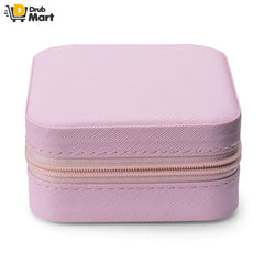 Pink Travel Jewellery Case