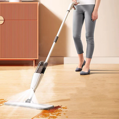 2-in-1 Steam Mop Cleaner with Adjustable Handle – Multi-Surface Floor Cleaning System