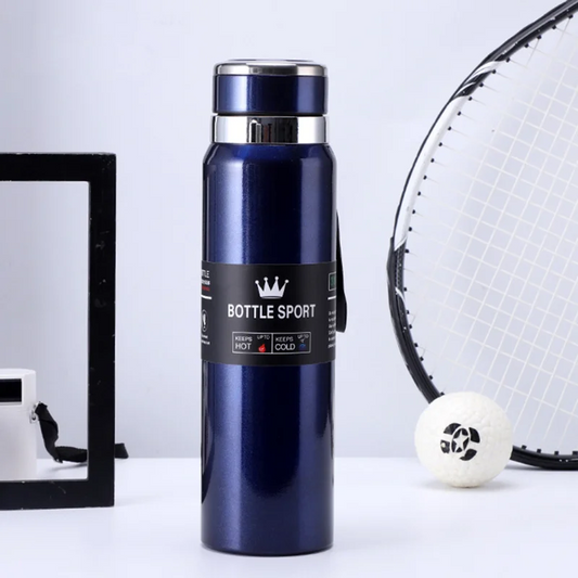 Vacuum Flask Water Bottle – Stainless Steel Insulated Thermos (Hot & Cold)