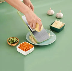 5 in 1 Stainless Steel Multifunctional Vegetable Slicer Cutter