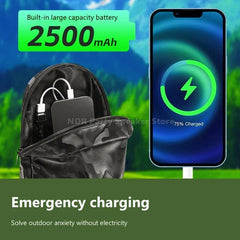 RGB LED Bluetooth Speaker Backpack – Gradient Light Music Bag for Outdoor Parties & Travel