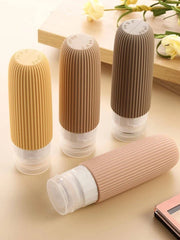 Silicone Travel Toiletry Bottles Set – Leakproof & TSA Approved