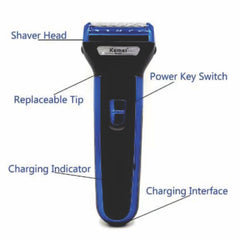 Kemei KM-6330 3 In 1 Professional Hair Trimmer Grooming Kit