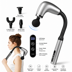 3D Muscle Massage Gun – Deep Tissue Percussion Massager