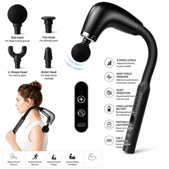 3D Muscle Massage Gun – Deep Tissue Percussion Massager