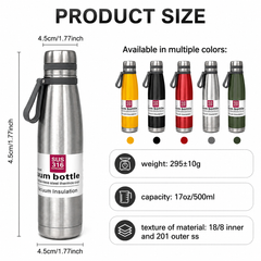 ThermoSteel Vacuum Insulated Stainless Steel Bottle