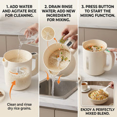 Electric Rice Washer & Mixer
