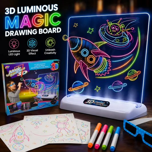 Magic 3D Drawing Board Set