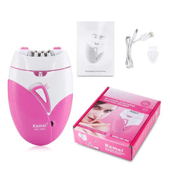 Kemei 189A Rechargeable Woman Hair Remover Machine