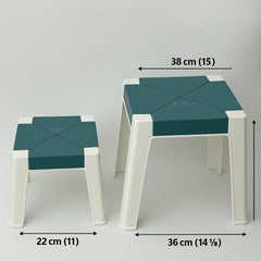 ErgoLuxe Compact Utility Stool – Foldable & Portable