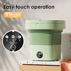 Mini Foldable Washing Machine with Dryer – Portable & Powerful