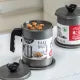 Stainless Steel Oil Filter Pot with Fine Mesh Strainer