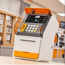 Kids' ATM Piggy Bank – Mini Savings Box with Balance Check