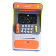 Kids' ATM Piggy Bank – Mini Savings Box with Balance Check